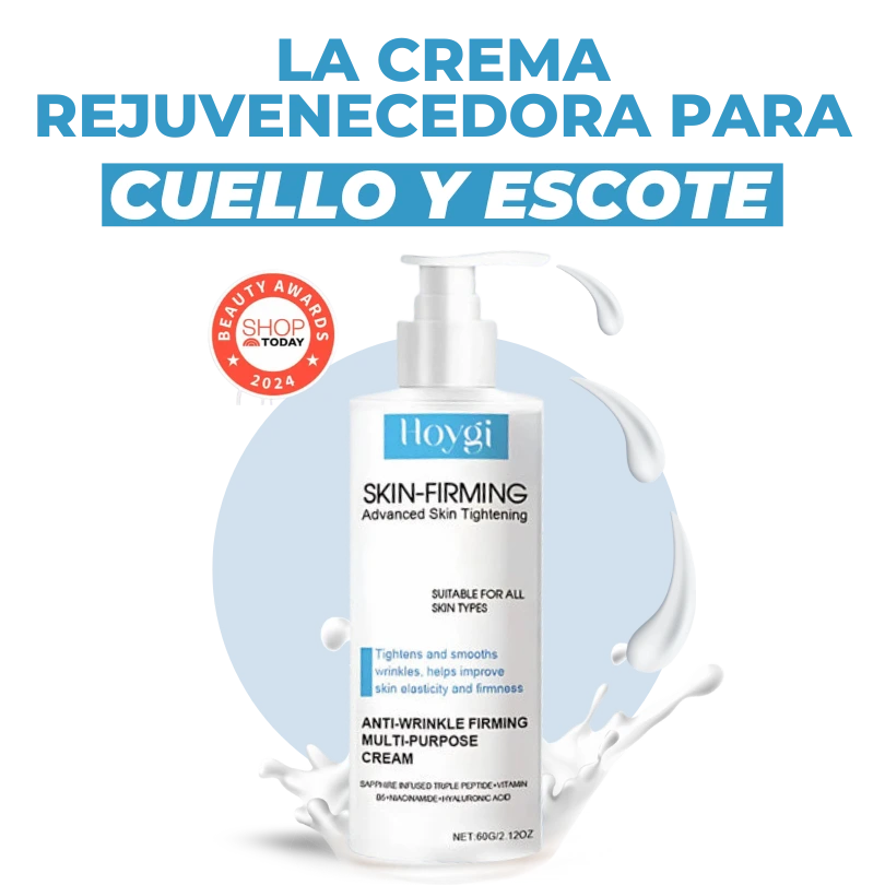 Crema Reafirmante | Cuello y Escote Rejuvenecidos