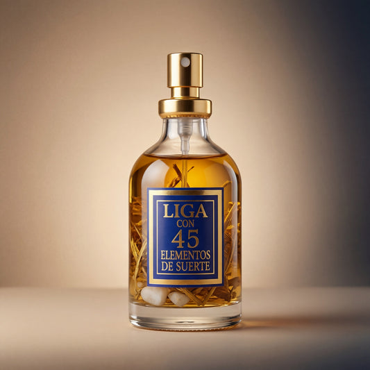 Perfume Liga con 45 Elementos de Suerte